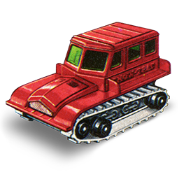 Snow Trac Tractor Icon 256x256 png